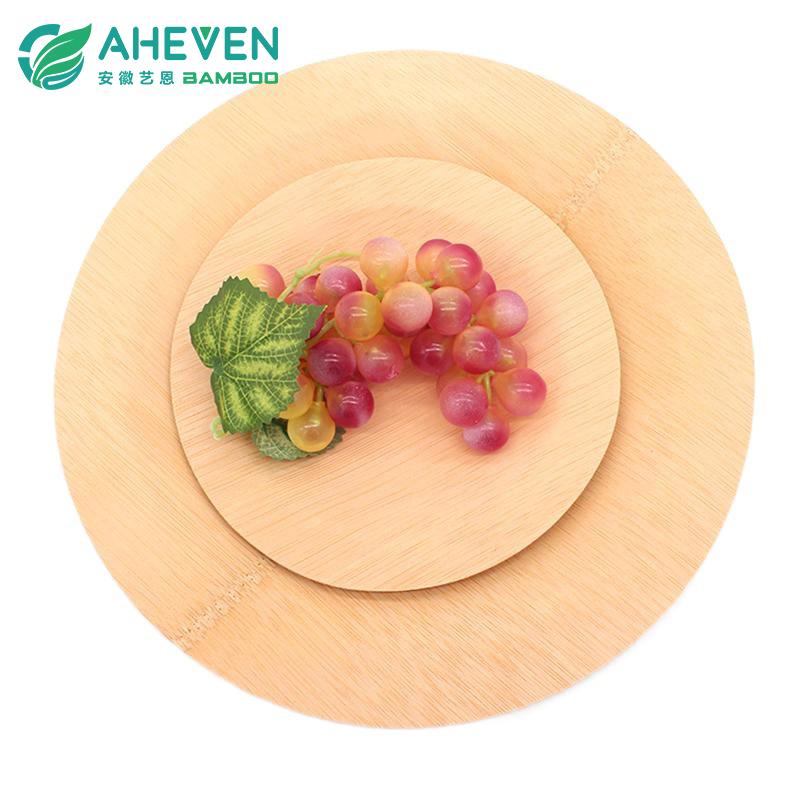 Bamboo disposable plate