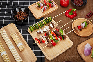 Bastoncini di bambù per spiedini – Un tocco culinario